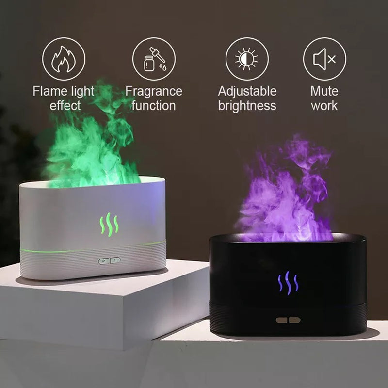 Bedroom Flame Humidifier