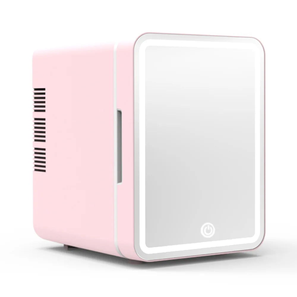 Portable Mini Fridge For Cosmetics Or Snacks, Perfect For Bedroom Or Bathroom