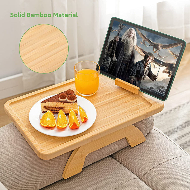 Bamboo Bedroom Sofa Tray 