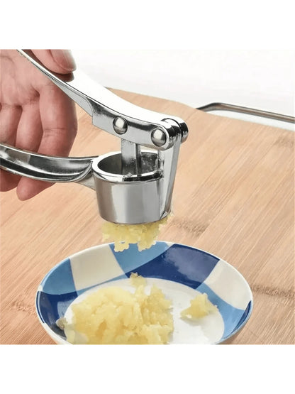 1Pc Manual Garlic Mincer, Handheld Ginger Crusher Kitchen Gadget