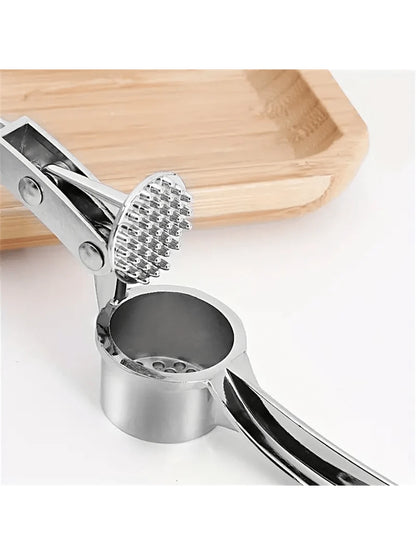 1Pc Manual Garlic Mincer, Handheld Ginger Crusher Kitchen Gadget