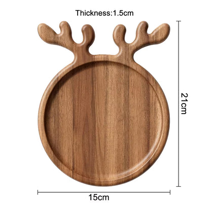  Solid Wood Plate For Kitchen