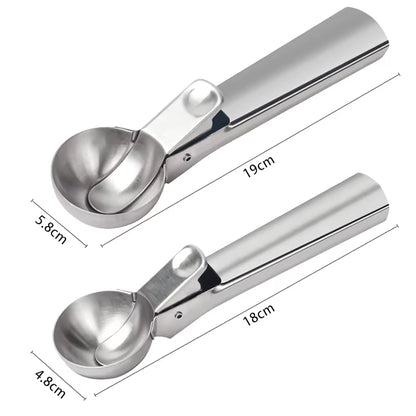 Ice Cream Kitchen Stainless Steel Scoop