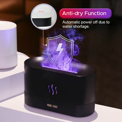 Bedroom Flame Humidifier