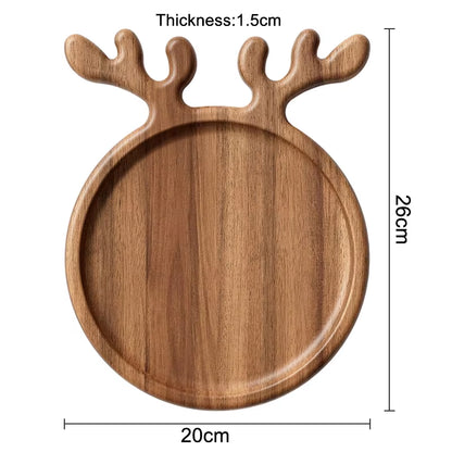  Solid Wood Plate For Kitchen