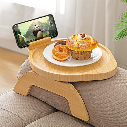 Bamboo Bedroom Sofa Tray 