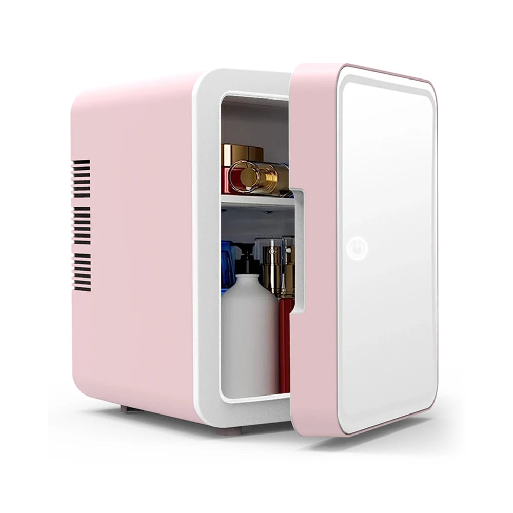 Portable Mini Fridge For Cosmetics Or Snacks, Perfect For Bedroom Or Bathroom