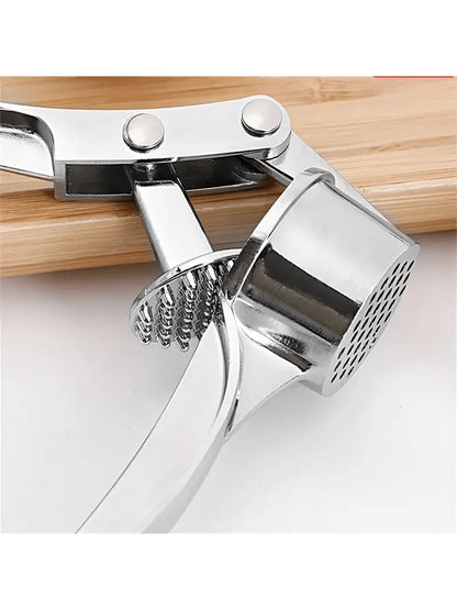 1Pc Manual Garlic Mincer, Handheld Ginger Crusher Kitchen Gadget