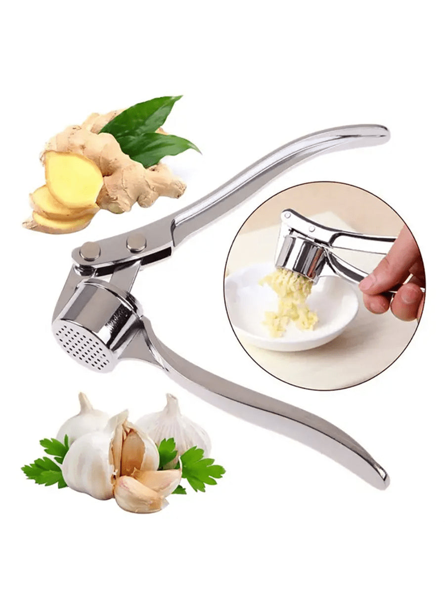 1Pc Manual Garlic Mincer, Handheld Ginger Crusher Kitchen Gadget