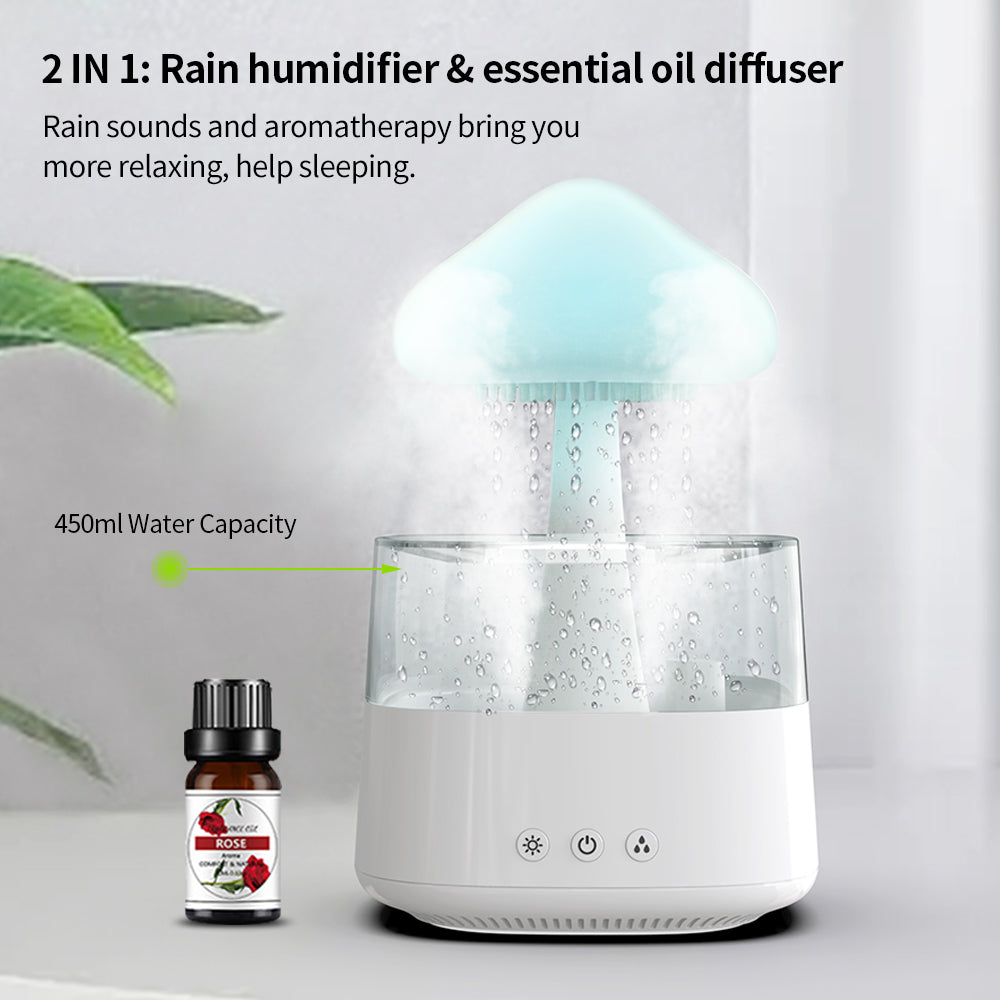 Rain Bedroom Mushroom Humidifier