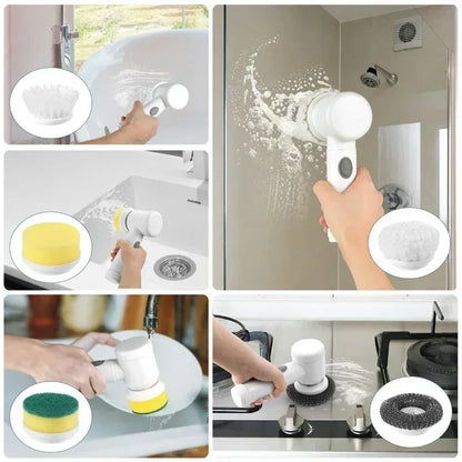 Electric Spin Scrubber for Efficient Cleaning