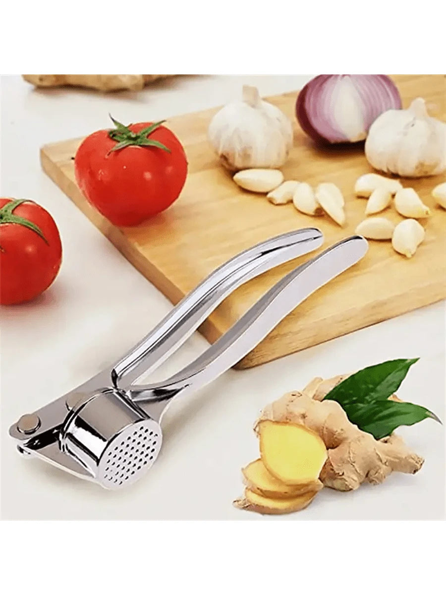 1Pc Manual Garlic Mincer, Handheld Ginger Crusher Kitchen Gadget